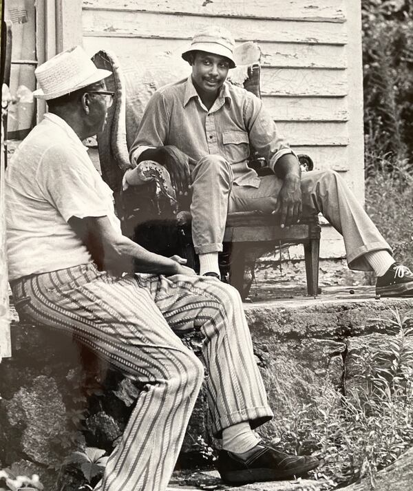 Former Atlanta Journal-Constitution reporter and editor Chet Fuller on assignment in the mid-1970s.