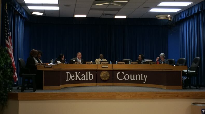 The DeKalb Commission voted Tuesday to support the de-annexation of some Doraville properties (MARK NIESSE / MARK.NIESSE@AJC.COM).