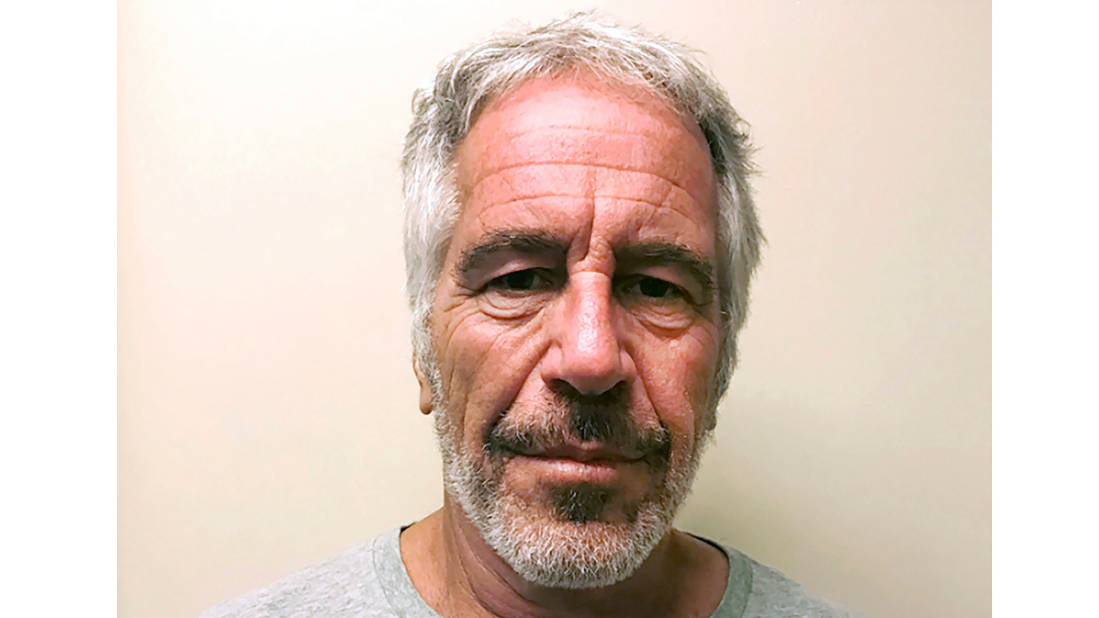 FILE - This photo provided by the New York State Sex Offender Registry shows Jeffrey Epstein, March 28, 2017. (New York State Sex Offender Registry via AP, File)