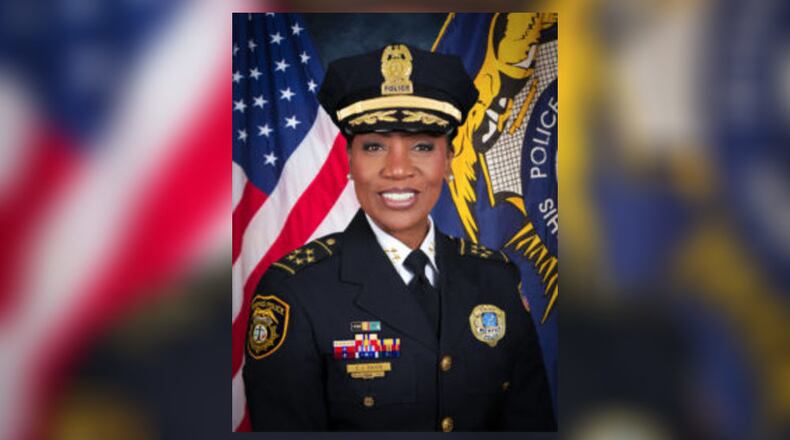 Memphis police Chief Cerelyn “CJ” Davis started her law enforcement career in Atlanta in 1986.