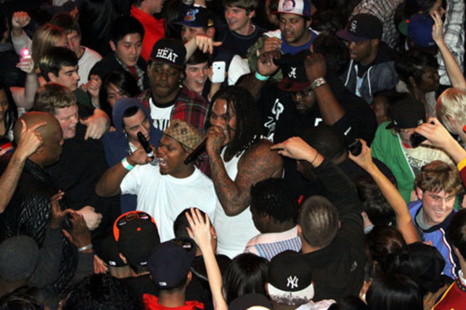 Waka Flocka Flame and Wale perform at the Tabernacle
