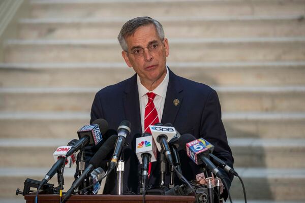 A state lawmaker says Georgia Secretary of State Brad Raffensperger  “has been playing both sides” on election bills that have been introduced this year in the General Assembly. “On the one hand, the secretary of state has been very forthcoming about no voter fraud in the elections," said Rep. Bee Nguyen, D-Atlanta. "On the other hand, they’re supporting some aspects of the voter suppressive bills.” (Alyssa Pointer/Atlanta Journal-Constitution/TNS)