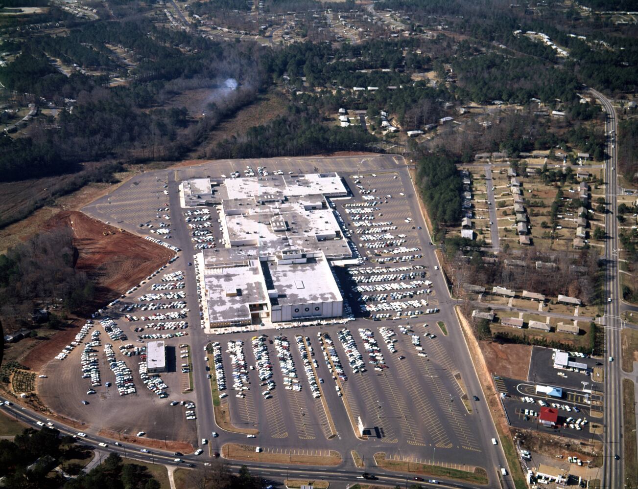 Atlanta from the air, 1965