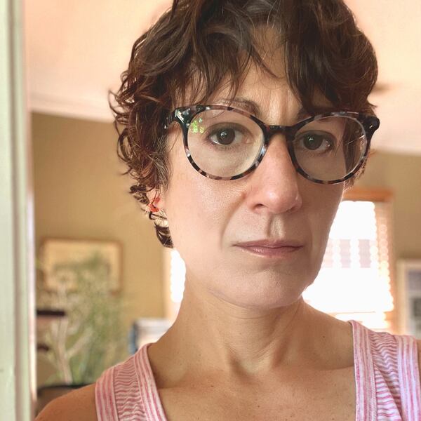 Playwright and actor Daryl Lisa Fazio held a reading of her new play "I’m Right Here" this summer at the Horizon Theatre. Photo: Courtesy of Daryl Lisa Fazio
