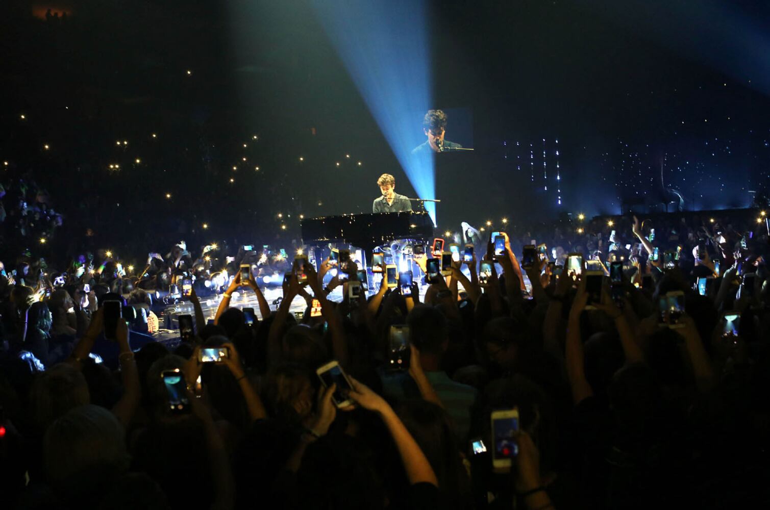 Shawn Mendes and Charlie Puth in Gwinnett