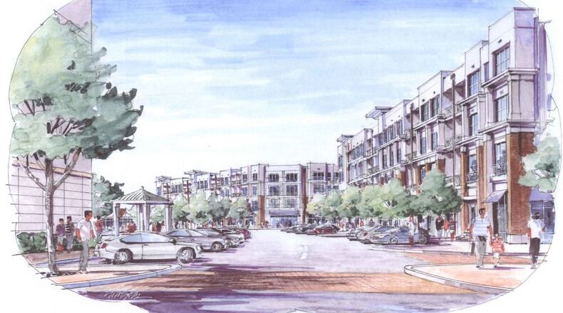 Officials behind Ariston — the development long pitched for 16 acres next door to the Mall of Georgia — told the AJC that ground is expected to be broken this month. SPECIAL PHOTO