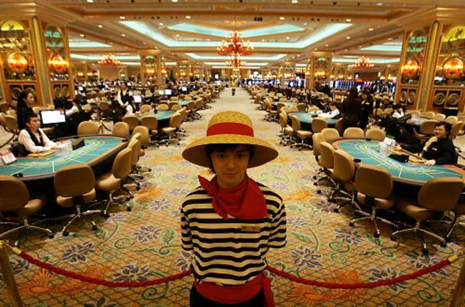 The grand opening of the Venetian Macao Resort Hotel