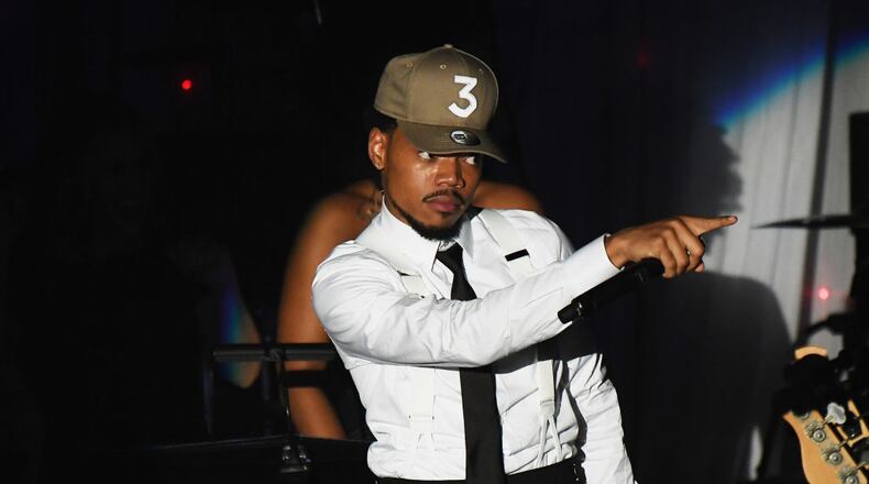 Chance The Rapper spoofed the NHL on "Saturday Night Live" as he played a sports reporter who was out of his league.