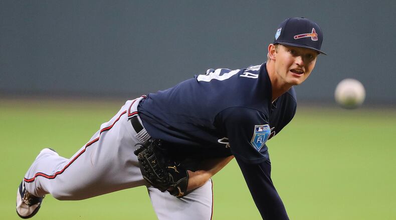 Mike Soroka pitched five scoreless innings.