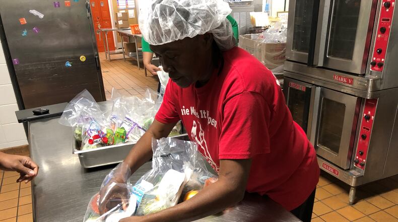 Clayton Schools celebrating its nutrition staff Friday for their yeoman's work during the coronavirus pandemic.