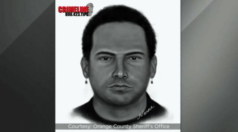Deputies released a sketch of a man who posed as a home inspector with a woman and then robbed an elderly couple.