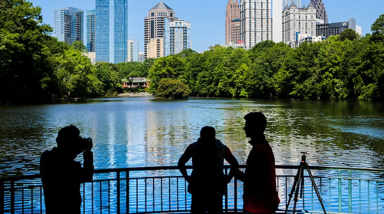 There are many ways to get out and enjoy the beautiful weather.