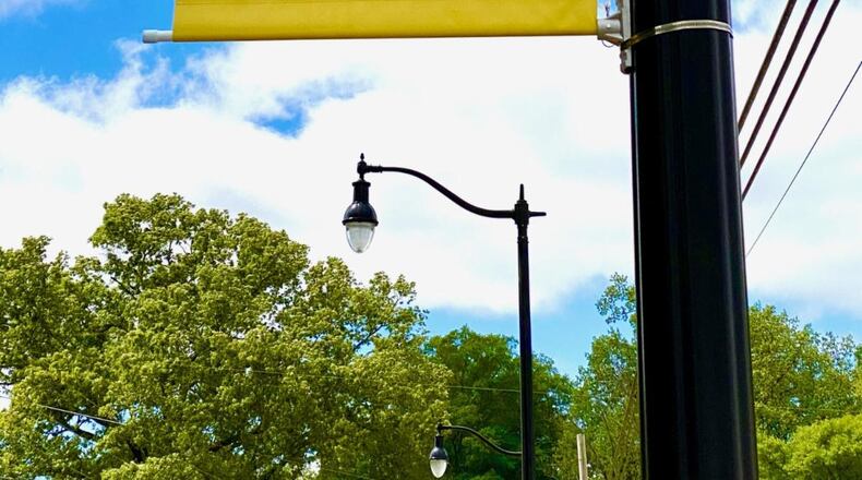 The Marietta Road area of the city of Canton, known as Sunnyside, has new signage. CONTRIBUTED