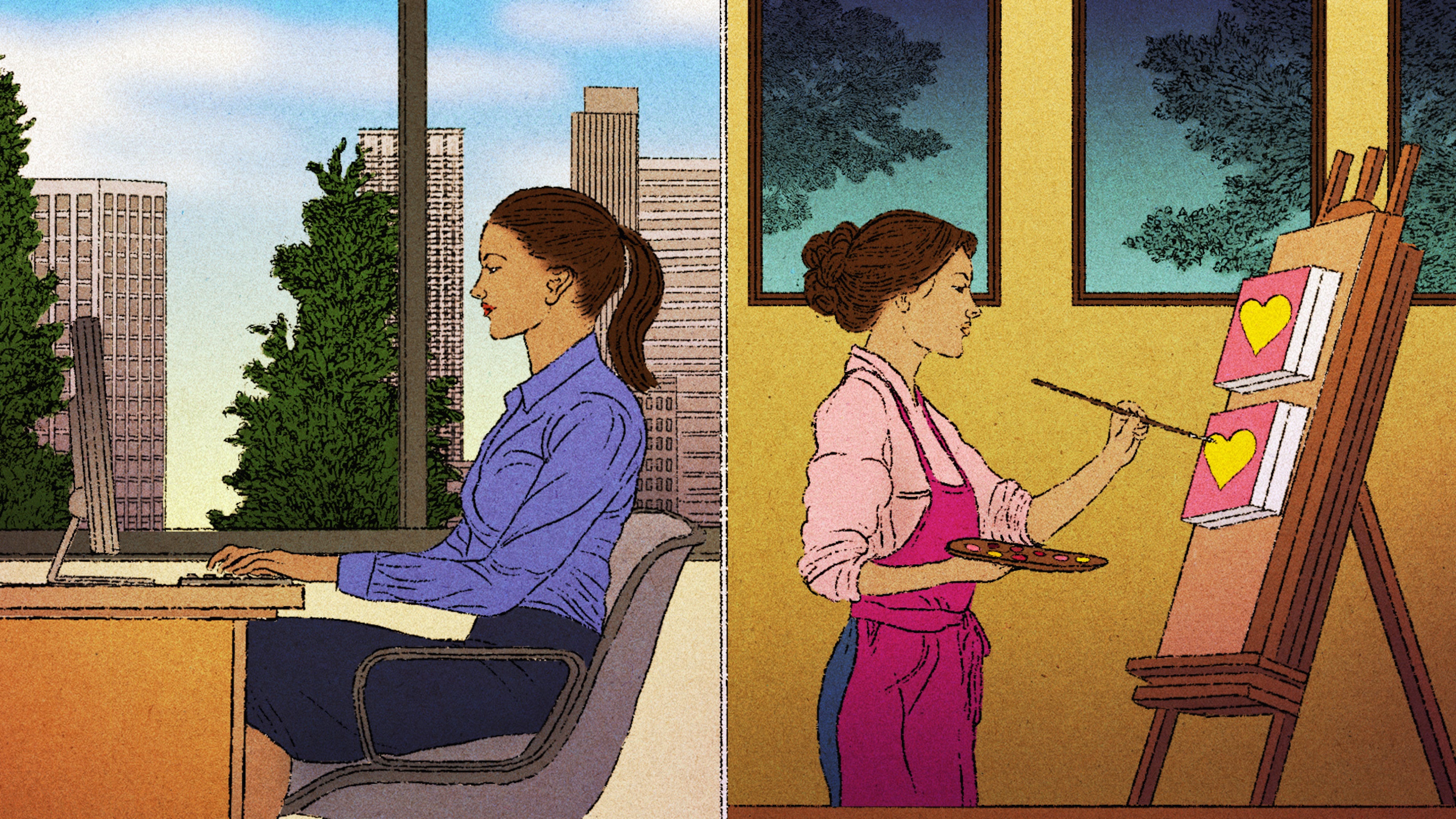 (AP Illustration / Peter Hamlin)