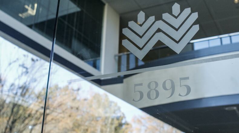 AltaCare Corporation was based at this address in Alpharetta, as were other companies headed by Douglas Mittleider. He and the company, along with the nonprofit Hyperion Foundation headed by Mittleider’s wife, recently settled a federal lawsuit alleging that they billed Medicare and Medicaid for essentially worthless care at a long-term care facility in Mississippi. (CASEY SYKES, CASEY.SYKES@AJC.COM)