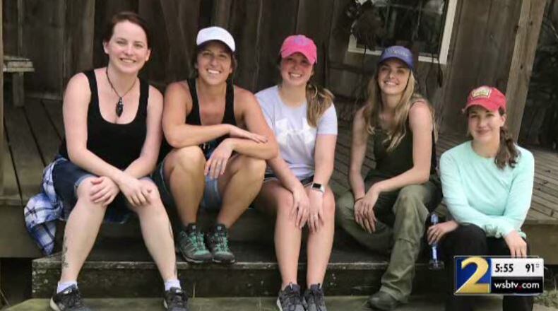 The nurses treating a burn victim from Paulding County volunteered to pick more than 60 gallons of muscadine grapes.