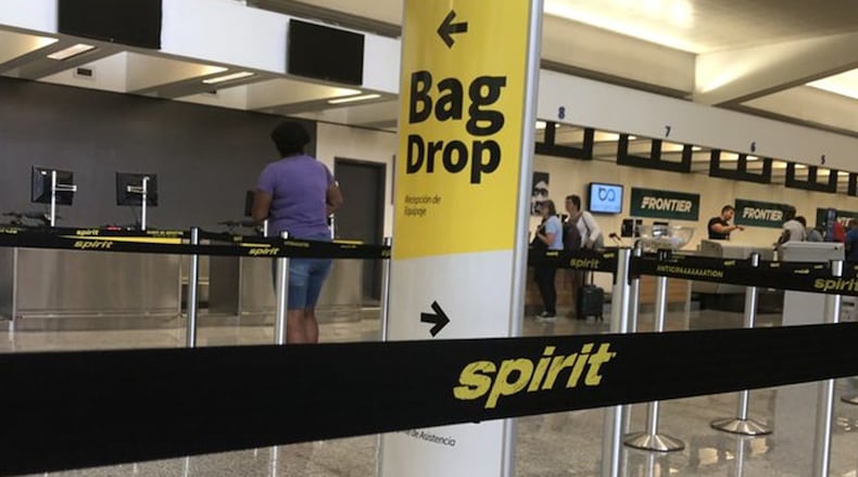 The child got onto the belt behind the Spirit Airlines check-in counter Monday afternoon and rode on the conveyor for about five minutes, the boy’s mother, Edith Vega. (WSBTV.com)