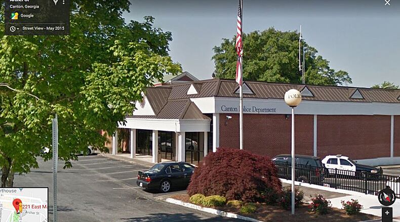 The former Canton Police Department building will be the new home of the Cherokee County History Museum and Preservation Center. GOOGLE MAPS