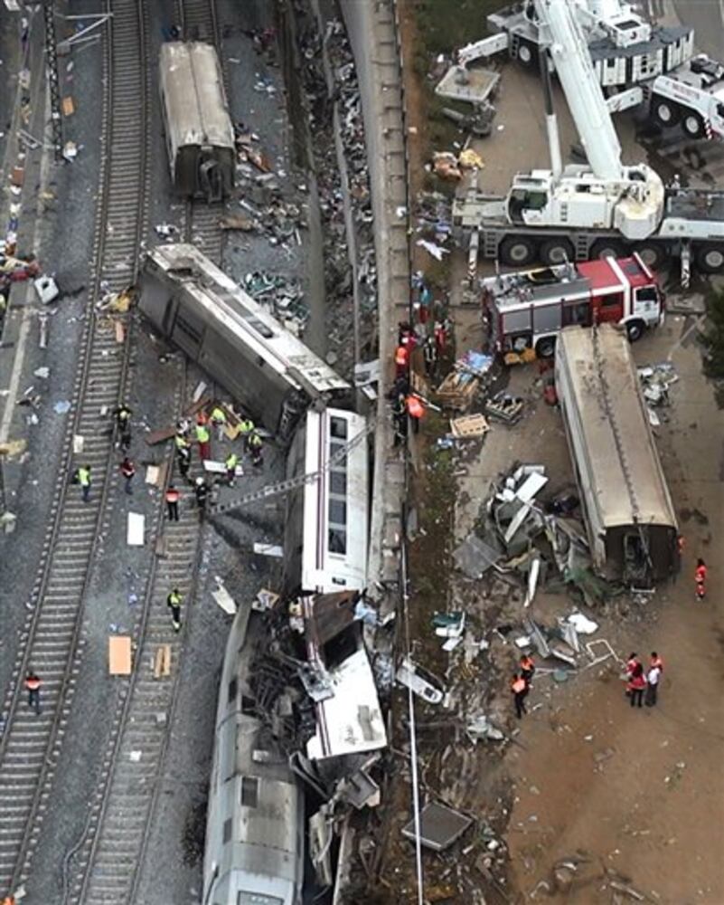 Spain Train Derailment
