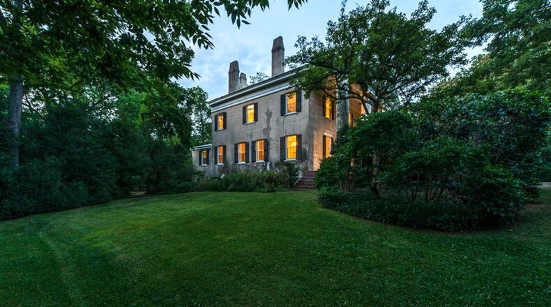 A solar energy system will be installed on the roof of Mimosa Hall, an 1841 mansion owned by Roswell.