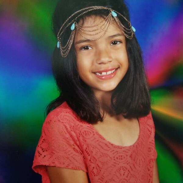 Sadie Berman, 7, paints and sells her artwork to raise money to help the Nicholas House. Courtesy of Nicholas House
