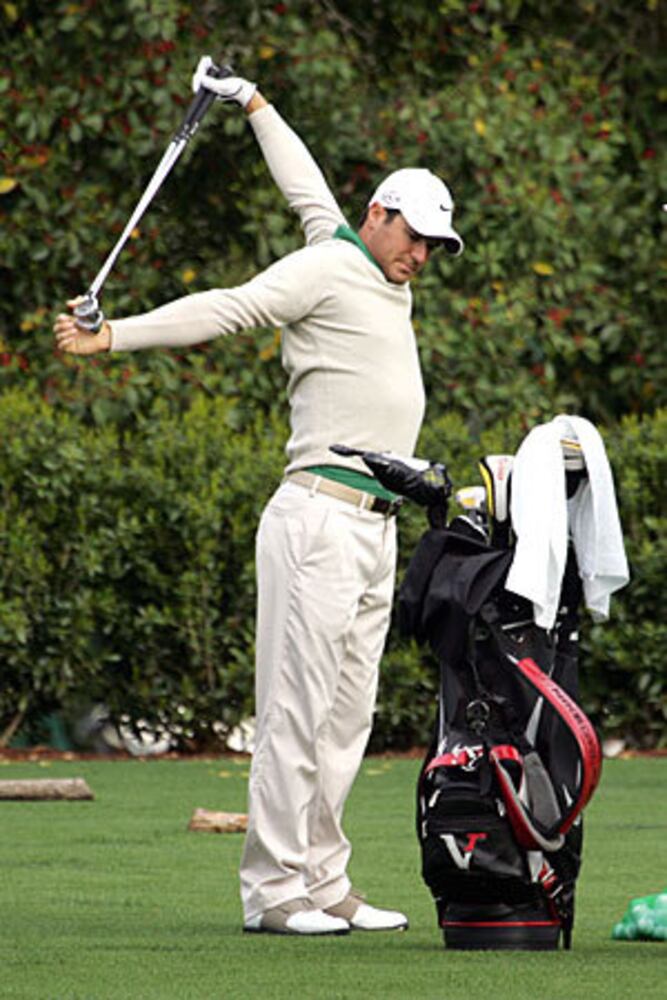 The Masters: Monday's Practice Round