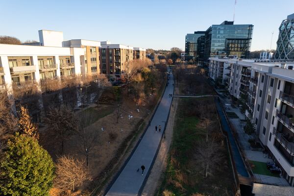 The Atlanta Beltline on Tuesday, Dec. 30, 2025. (Ben Gray for the AJC)