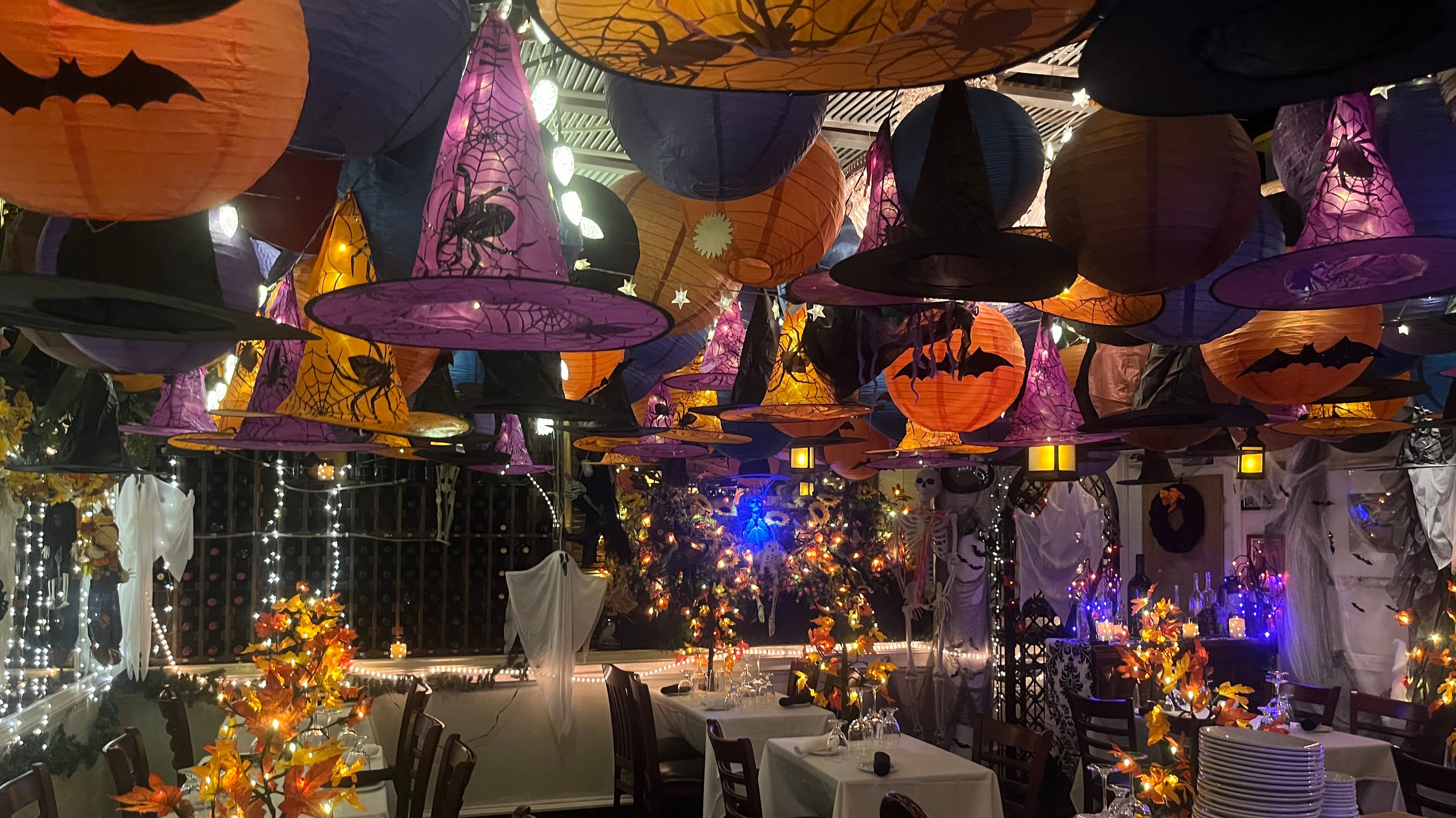 Inman Park Italian restaurant Amore e Amore has transformed into a Halloween pop-up once again, now though Nov. 2. (Courtesy of Amore e Amore)
