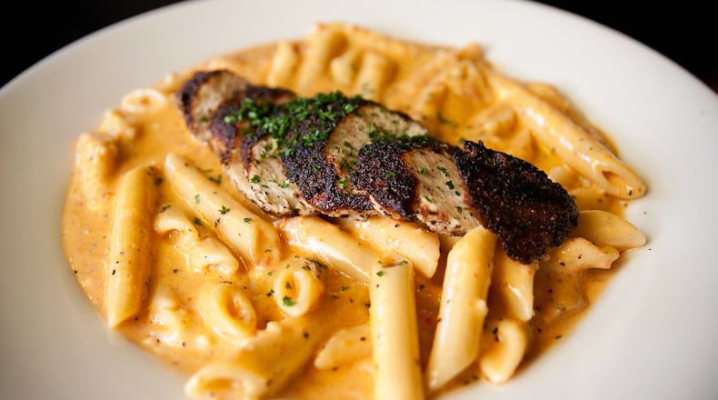 Olde Blinde Dog’s Blackened Chicken Pasta.
Courtesy of Chelsea Eidson