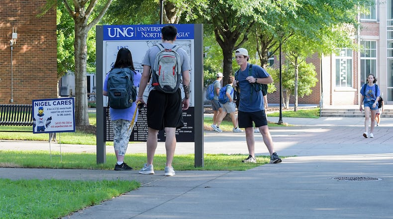 Classes began Monday, Aug. 23, 2021 at the University of North Georgia. Two lecturers on the Gainesville campus have resigned over COVID-19 protocols.