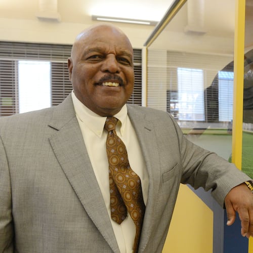 William “Buck” Godfrey, the former Southwest DeKalb football coach who won 274 games and earned induction into four sports halls of fame, died Saturday at 83. (Kent D. Johnson/AJC 2012)