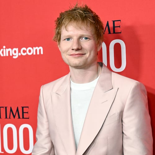 FILE - Ed Sheeran attends the Time100 Gala, in New York on April 24, 2025. (Photo by Evan Agostini/Invision/AP, File)
