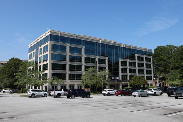 The Jewish Federation of Greater Atlanta is possibly moving to Sandy Springs in the Dupree Building, shown Friday, August 9, 2024, in Atlanta. (Jason Getz / AJC)
