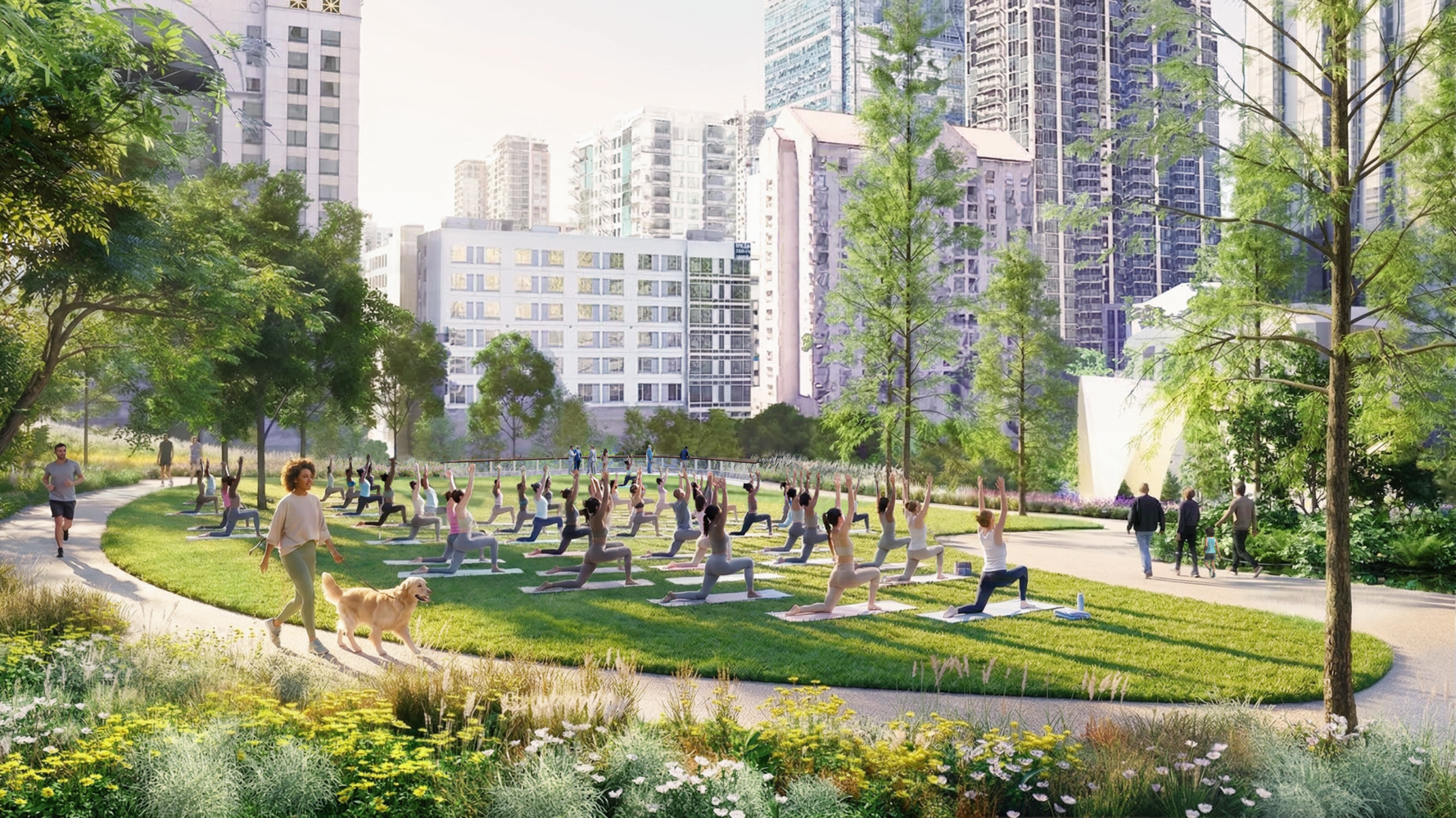 Midtown Green rendering