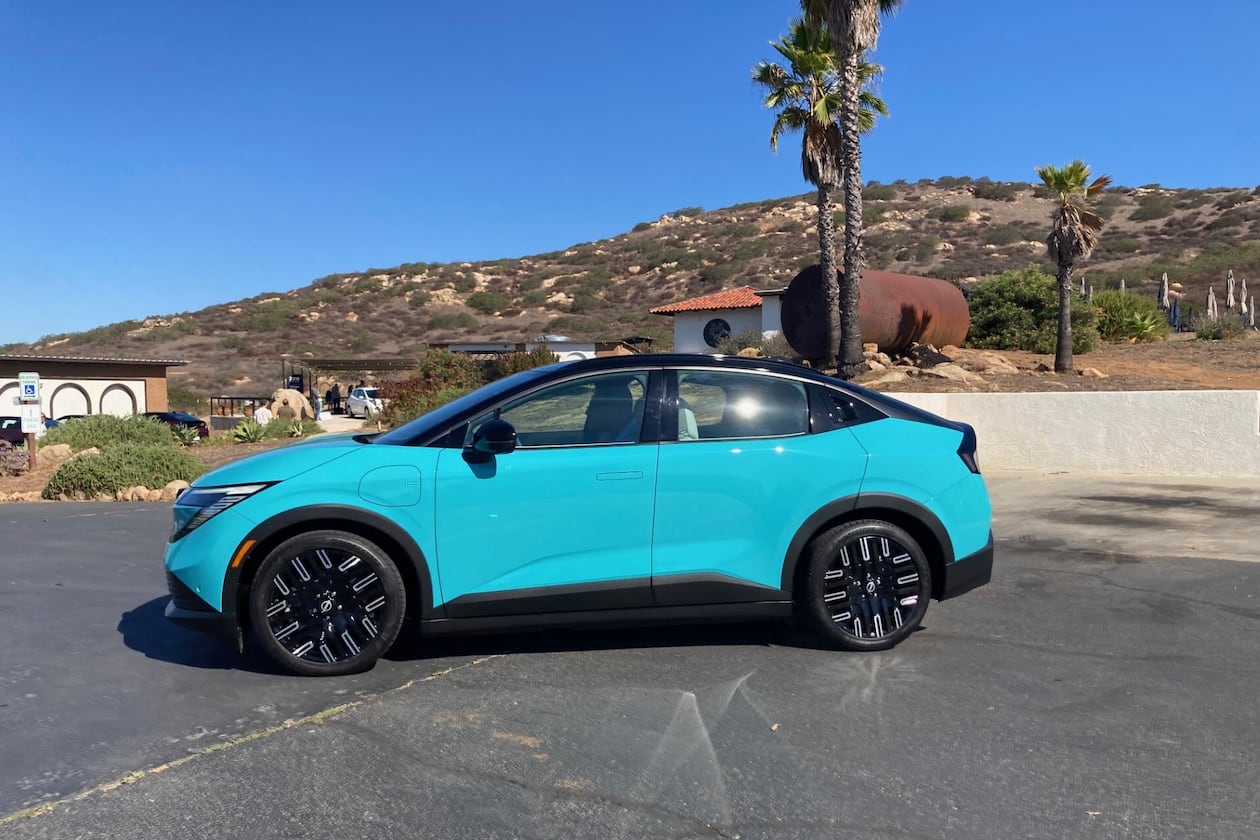 The 2026 Nissan Leaf. (Matt Degen/Cox Automotive)