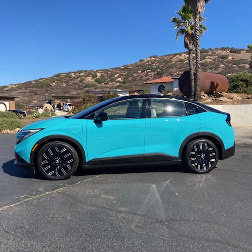The 2026 Nissan Leaf. (Matt Degen/Cox Automotive)