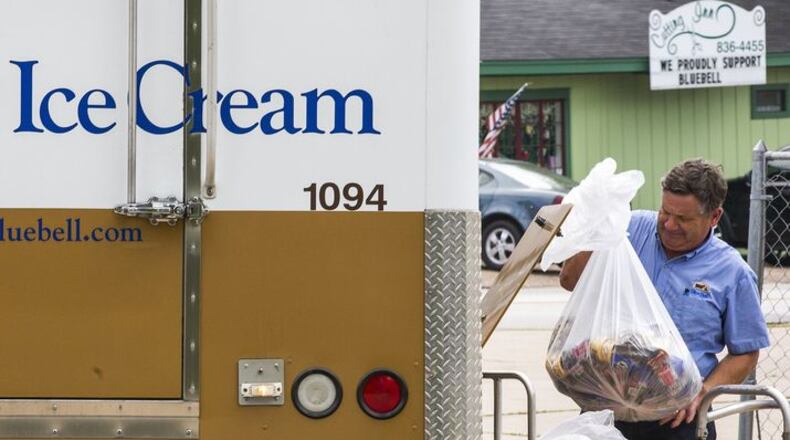 Blue Bell workers rounded up 8 million gallons of ice cream after last year’s recall.