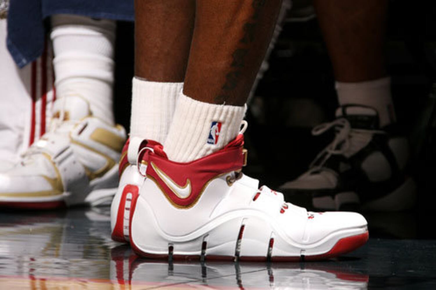 LeBron James' many shoes
