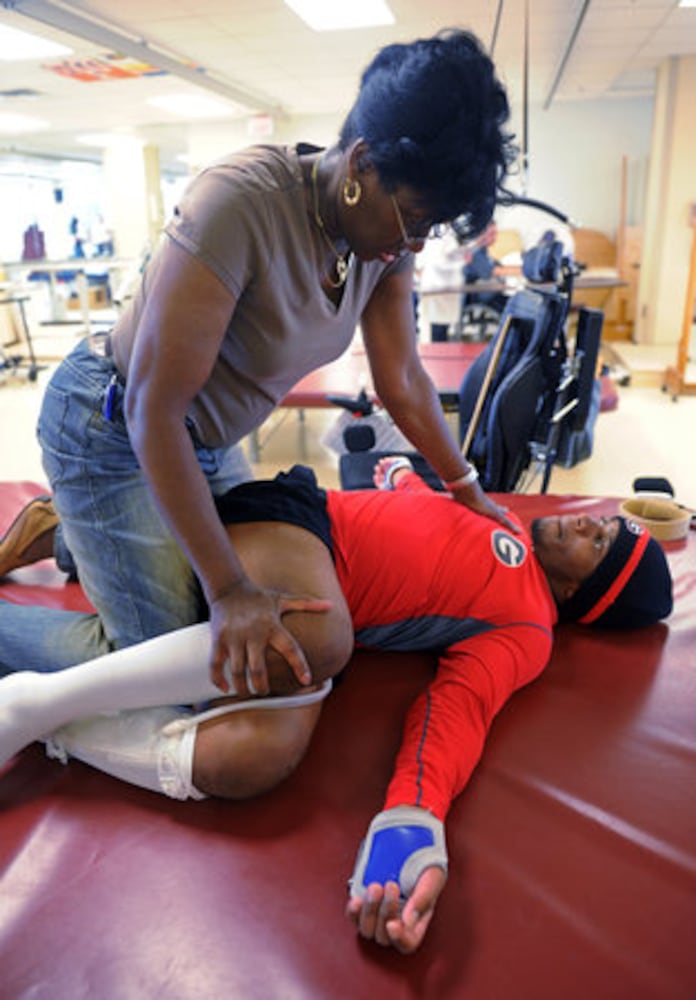 UGA outfielder Johnathan Taylor rehabs