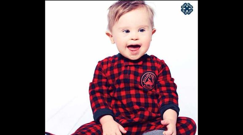 Asher Nash, a Gwinnett boy with Down syndrome, had his modeling photos published by OshKosh B'Gosh over the weekend.