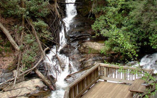 Duke's Creek runs through Smithgall Woods State Park. 