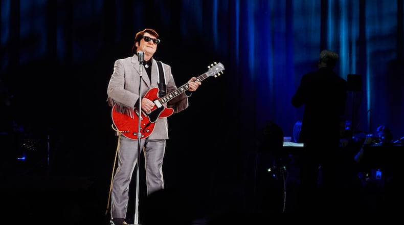 The ‘In Dreams: Roy Orbison in Concert’ during The Hologram UK Tour at Eventim Apollo on April 19, 2018 in London, England.