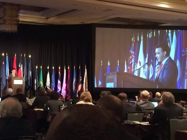  Dr. Humayun J. Chaudhry, president of the Federation of State Medical Boards, at the group's annual meeting.