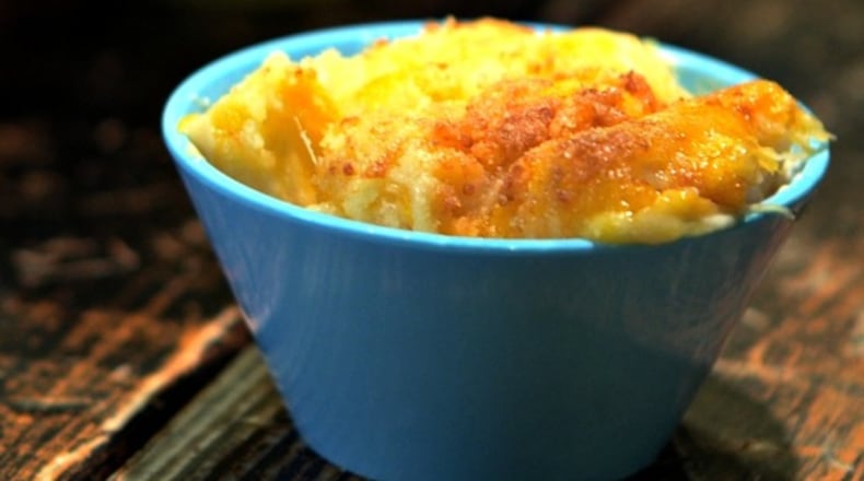 Mac & Cheese at Community Q BBQ.