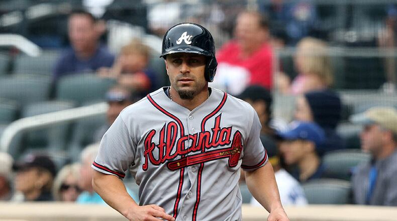 Braves outfielder Reed Johnson has been on the disabled list since July 29.