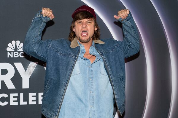 FILE - Theo Von arrives at "Opry 100: A Live Celebration", March 19, 2025, at The Grand Ole Opry House in Nashville, Tenn. (Photo by Amy Harris/Invision/AP, File)