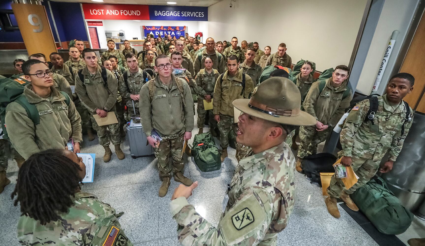 Holiday travelers navigate Atlanta's Hartsfield-Jackson