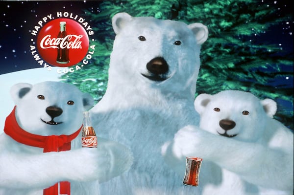 Coca-Cola's polar bear is one example of the beverage giant's powerful marketing influence. (Courtesy of Coca-Cola)