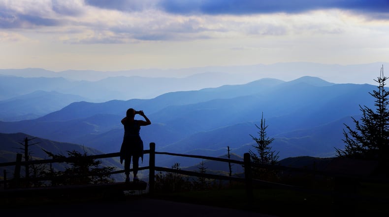 Great Smoky Mountain National Park in Gatlinburg, Tennessee.