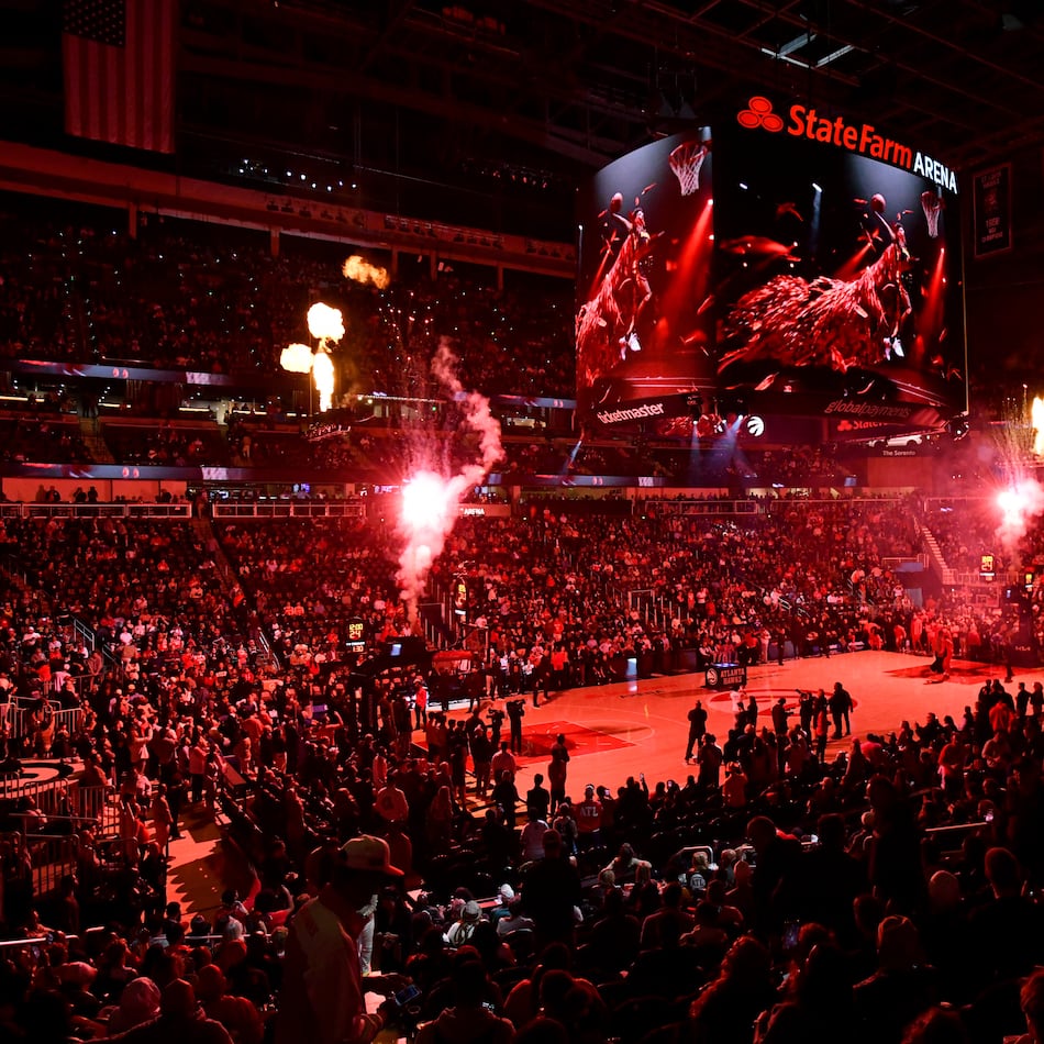 The Hawks host the Lakers on Saturday and will be without several veterans, requiring the many young players on the roster to step up. (Hyosub Shin/AJC)